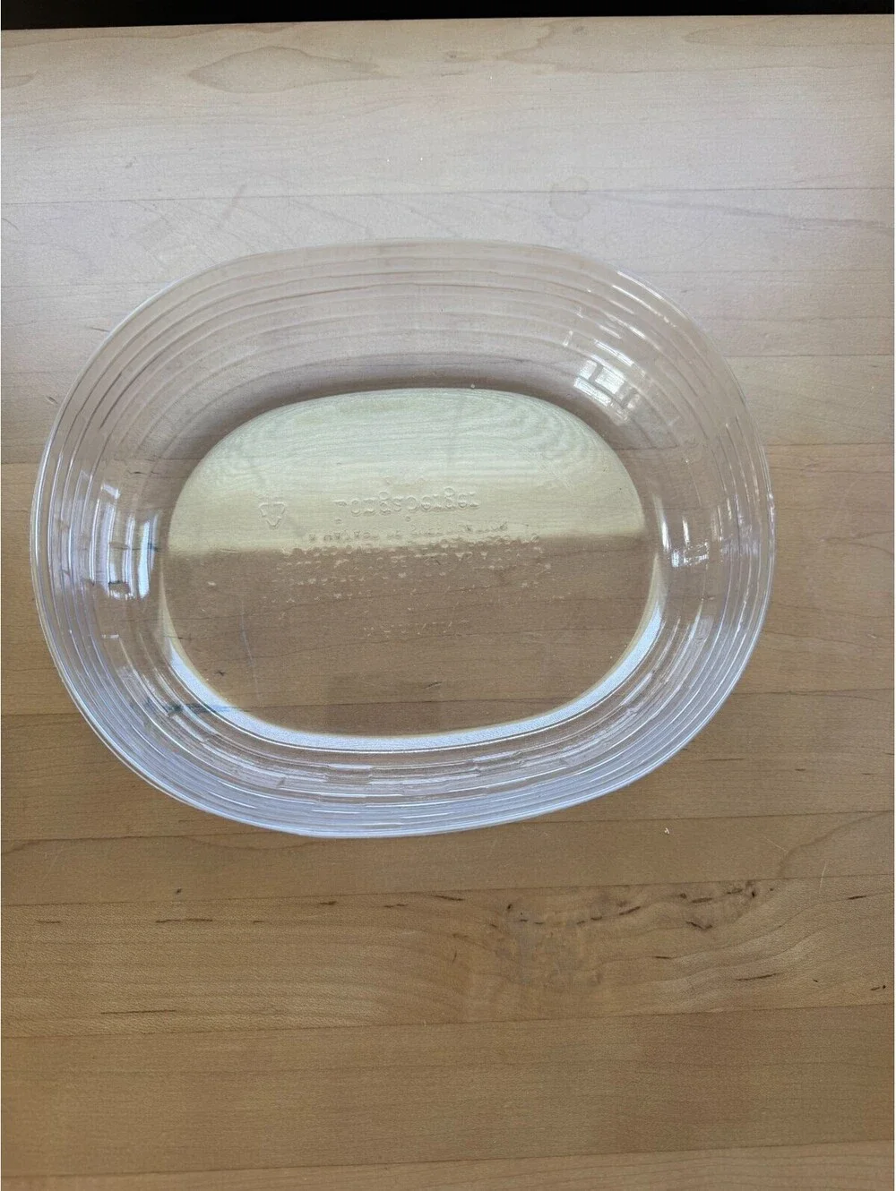 Longaberger Basket Clear Plastic Protector #40778 7.75